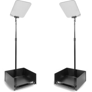Teleprompter set up